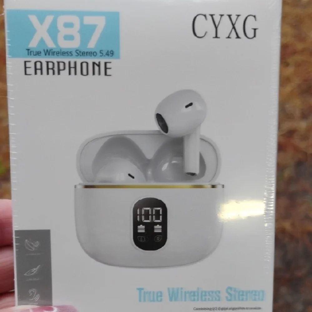X87 True Wireless Stereo Earphones - Gray